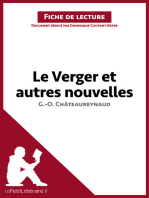 Le Verger et autres nouvelles de Georges-Olivier Châteaureynaud (Fiche de lecture): Analyse complète et résumé détaillé de l'oeuvre