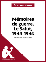 Mémoires de guerre III. Le Salut. 1944-1946 de Charles de Gaulle (Fiche de lecture): Résumé complet et analyse détaillée de l'oeuvre