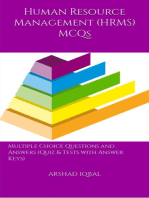 Human Resource Management (HRMS) Multiple Choice Questions and Answers (MCQs): Quizzes & Practice Tests with Answer Key (Business Quick Study Guides & Terminology Notes to Review)