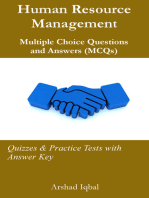 Human Resource Management Multiple Choice Questions and Answers (MCQs): Quizzes & Practice Tests with Answer Key (Business Quick Study Guides & Terminology Notes to Review)