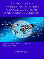 Principles of Marketing Multiple Choice Questions and Answers (MCQs): Quiz & Practice Tests with Answer Key (Business Quick Study Guides & Terminology Notes about Everything)