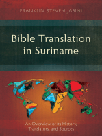 Bible Translation in Suriname