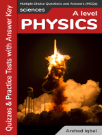 A Level Physics Multiple Choice Questions and Answers (MCQs): Quizzes & Practice Tests with Answer Key (Physics Quick Study Guides & Terminology Notes about Everything)
