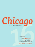 University of Chicago Press Fall 2010