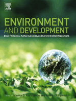 Environment and Development: Basic Principles, Human Activities, and Environmental Implications