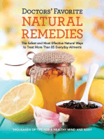 Doctors' Favorite Natural Remedies: The Safest and Most Effective Natural Ways to Treat More Than 85 Everyday Ailments