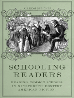 Schooling Readers: Reading Common Schools in Nineteenth-Century American Fiction