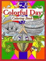 Colorful Day: Coloring Book