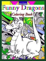 Funny Dragons: Coloring Book