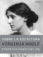 Sobre la escritura. Virginia Woolf