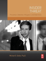 Insider Threat: Prevention, Detection, Mitigation, and Deterrence