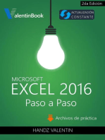 Excel 2016 Paso a Paso