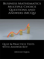 Business Mathematics Multiple Choice Questions and Answers (MCQs): Quiz & Practice Tests with Answer Key