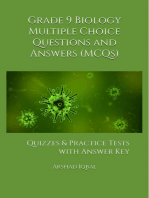 Grade 9 Biology Multiple Choice Questions and Answers (MCQs): Quizzes & Practice Tests with Answer Key (Biology Quick Study Guides & Terminology Notes about Everything)