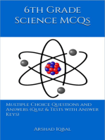 6th Grade Science Multiple Choice Questions and Answers (MCQs): Quizzes & Practice Tests with Answer Key (Science Quick Study Guides & Terminology Notes about Everything)