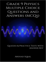 Grade 9 Physics Multiple Choice Questions and Answers (MCQs): Quizzes & Practice Tests with Answer Key (Physics Quick Study Guides & Terminology Notes about Everything)