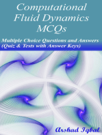 Computational Fluid Dynamics MCQs: Multiple Choice Questions and Answers (Quiz & Tests with Answer Keys)
