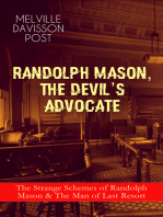 RANDOLPH MASON, THE DEVIL'S ADVOCATE