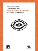 Esfera pública africana: Medios para las democracias