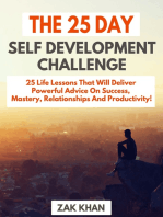 The 25 Day Self Development Challenge