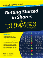 Getting Started in Shares For Dummies Australia