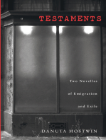 Testaments: Two Novellas of Emigration and Exile