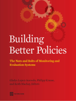 Building Better Policies: The Nuts and Bolts of Monitoring and Evaluation Systems