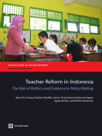Teacher Reform in Indonesia: The Role of Politics and Evidence in Policy Making