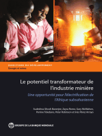 Le potentiel transformateur de l’industrie minière en Afrique