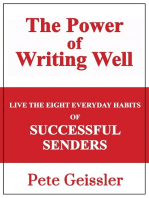 Live the Eight Everyday Habits of Successful Senders: The Power of Writing Well