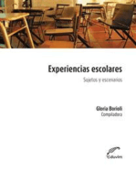 Experiencias escolares: Sujetos y territorios