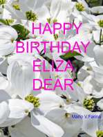 Happy Birthday Eliza Dear