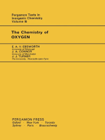 The Chemistry of Oxygen: Pergamon Texts in Inorganic Chemistry