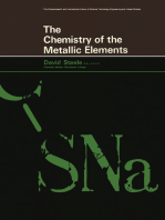 The Chemistry of the Metallic Elements: The Commonwealth and International Library: Intermediate Chemistry Division
