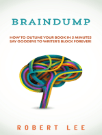 Braindump: Write a book fast and overcome writers block using free mind mapping tools