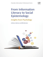 From Information Literacy to Social Epistemology: Insights from Psychology