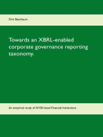 Towards an XBRL-enabled corporate governance reporting taxonomy.: An empirical study of NYSE-listed Financial Institutions