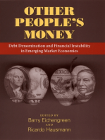 Other People's Money: Debt Denomination and Financial Instability in Emerging Market Economies