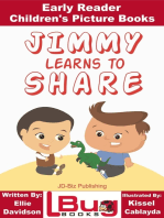 Jimmy Learns to Share: Early Reader - Children's Picture Books