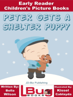 Peter Gets a Shelter Puppy: Early Reader - Children's Picture Books