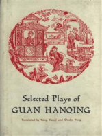 Selected Plays of Guan Hanqing