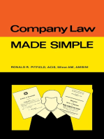 Company Law: Made Simple
