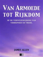 Van Armoede tot Rijkdom of de verwezenlijking van voorspoed en vrede