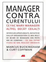 Manager contra curentului. Ce fac marii manageri altfel decât ceilalți