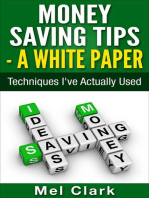 Money Saving Tips - A White Paper