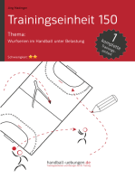 Wurfserien im Handball unter Belastung (TE150): Handball Fachliteratur