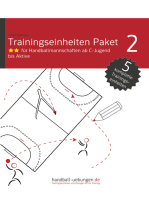 Trainingseinheiten Paket 2: für Handballmannschaften ab C-Jugend bis Aktive