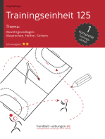 Abwehrgrundlagen - Absprechen, Helfen, Sichern (TE 125): Handball Fachliteratur