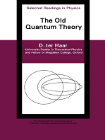The Old Quantum Theory
