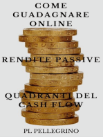 Come guadagnare online con le rendite passive e i quadranti del cash flow: business online